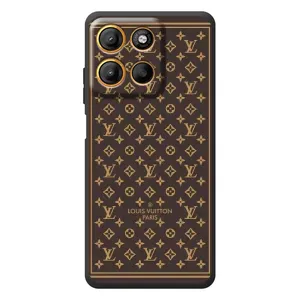 Силиконовый чехол для Motorola Edge 60 Neo (ФОН Louis Vuitton Paris)