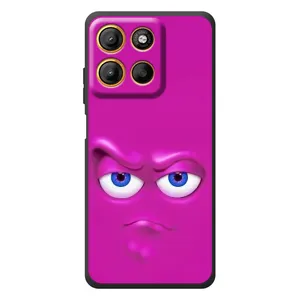 Силиконовые Чехлы (смешные стикеры) для Motorola Edge 60 Neo (Хитрая мордочка)