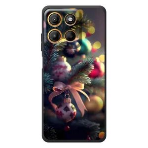 Чехлы на Новый Год Motorola Edge 60 Neo (Красивая елочка)