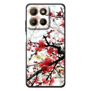 Чехол с принтом САКУРЫ на Motorola Edge 60 Neo (Красивая Сакура)