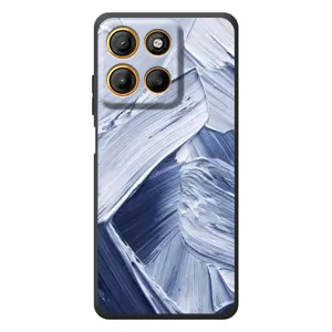 Чохли з сенсом на Motorola Edge 60 Neo (Краски розводи)