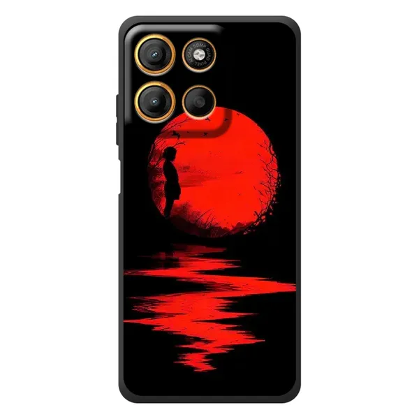 Чехол с рисунком «Красный Закат» для Motorola Edge 60 Neo Чехол с рисунком «Красный Закат» для Motorola Edge 60 Neo
