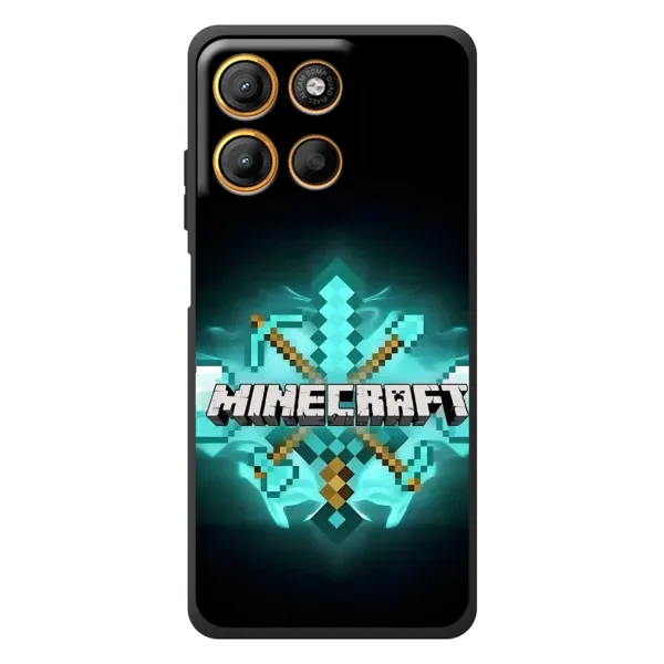 Чехол с рисунком «MineCraft 2» для Motorola Edge 60 Neo
