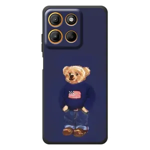 Чехлы Мишка Тедди для Моротора Эдж 60 Нио (Мишка USA)