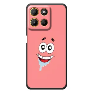 Чехлы с Патриком на Motorola Edge 60 Neo (Мордочка Патрика)