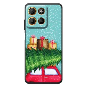 Чехол Новогодняя Елка на Motorola Edge 60 Neo (Новогодние подарки)