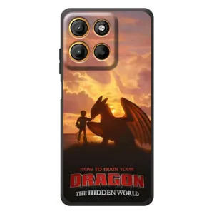 Чехол дракон Беззубик для Motorola Edge 60 Neo (Постер Беззубика)