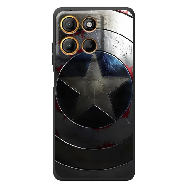 Чехол с рисунком «Ретро Щит Капитана» для Motorola Edge 60 Neo Чехол с рисунком «Ретро Щит Капитана» для Motorola Edge 60 Neo