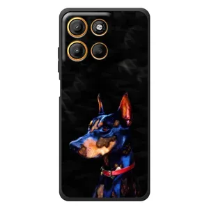 Бампер для Motorola Edge 60 Neo с картинкой "Песики" (Собака Мопс)