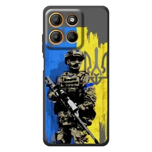 Чохли з принтом (Воїни ЗСУ) для  Motorola Edge 60 Neo (Солдат ЗСУ)