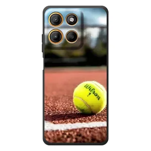 Чехлы с принтом Спортивная тематика для Motorola Edge 60 Neo (Теннисный корт)