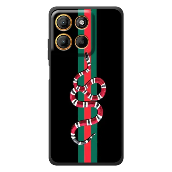 Чехол с рисунком «Змей Гуччи» для Motorola Edge 60 Neo