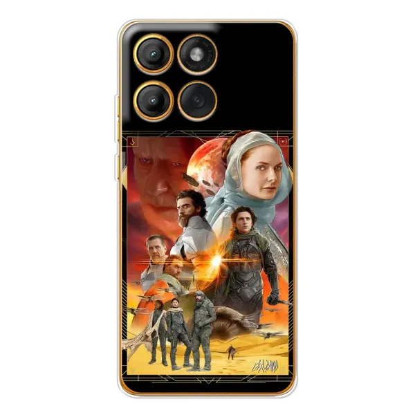 Чехол с рисунком «Д Ю Н А» для Motorola Edge 60 Pro