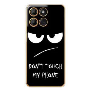 Чехол с прикольным текстом на Motorola Edge 60 Pro (Dont)