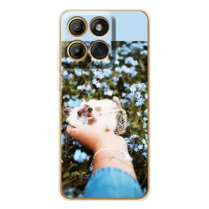 Чохли з зображенням різних тварин на Motorola Edge 60 Pro (Їжачок в руці)