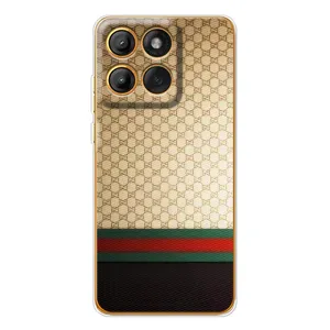 Чохли бренд ГУЧЧІ для Motorola Edge 60 Pro (Фон Гуччі)