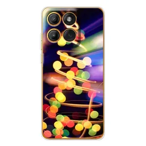 Чохол новорічна ялинка на Motorola Edge 60 Pro (Гірлянди)