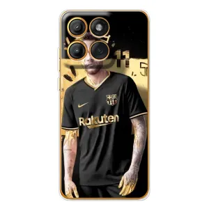 Силиконовый Чехол Motorola Edge 60 Pro (Gold Neymar)