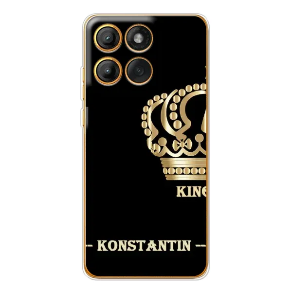 Чехол с рисунком «KOSTYA» для Motorola Edge 60 Pro Чехол с рисунком «KOSTYA» для Motorola Edge 60 Pro