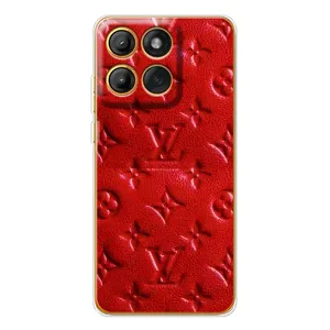 Текстурний Чохол Louis Vuitton для Ейдж 60 Про (Червоний ЛВ)