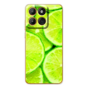 Чехол с изображением вкусной еды для Motorola Edge 60 Pro (Лайм)