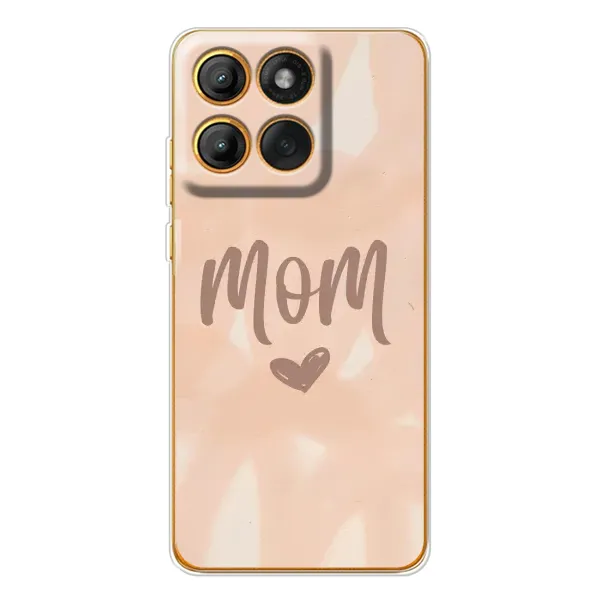 Чехол с рисунком «Love mom» для Motorola Edge 60 Pro Чехол с рисунком «Love mom» для Motorola Edge 60 Pro