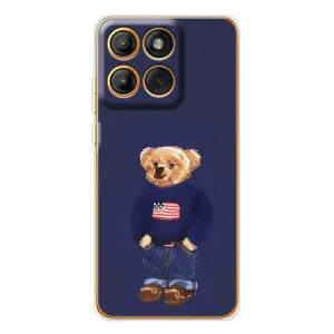 Чехлы Мишка Тедди для Эйдж 60 Про (Мишка USA)