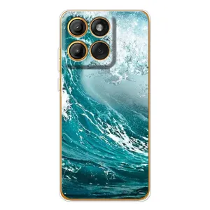 Летний Чехол на Motorola Edge 60 Pro (Морская волна)