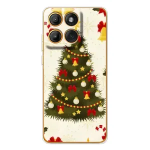 Чохол новорічна ялинка на Motorola Edge 60 Pro (Новорічний принт)