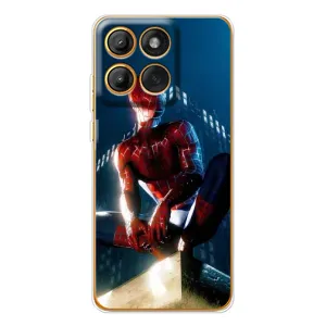 Чехол Супергерой Человека Паука на Motorola Edge 60 Pro (Паук на доме)