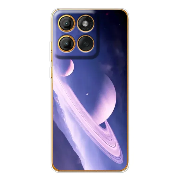 Чехол с рисунком «Планета в космосе» для Motorola Edge 60 Pro Чехол с рисунком «Планета в космосе» для Motorola Edge 60 Pro