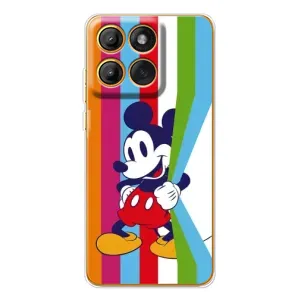 Чехлы с принтом Микки Маус на Motorola Edge 60 Pro (Яркий Микки)