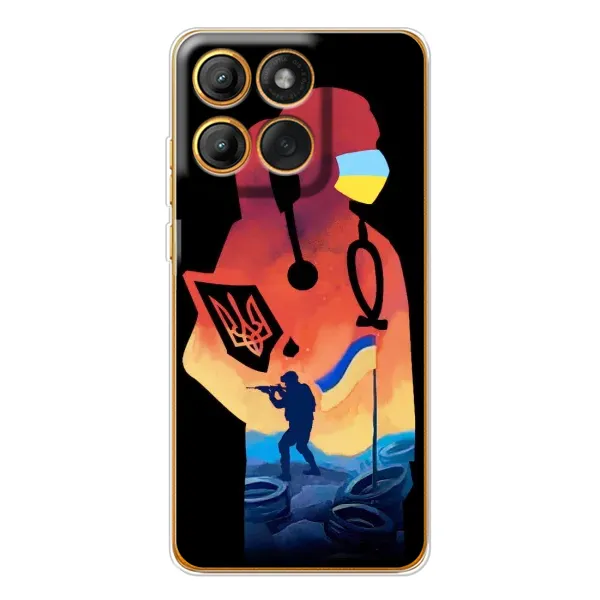 Чехол с рисунком «ЗСУ Врач» для Motorola Edge 60 Pro