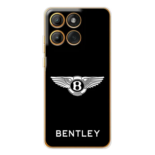 Чехол с рисунком «Logo Bentley» для Motorola Edge 60 Чехол с рисунком «Logo Bentley» для Motorola Edge 60