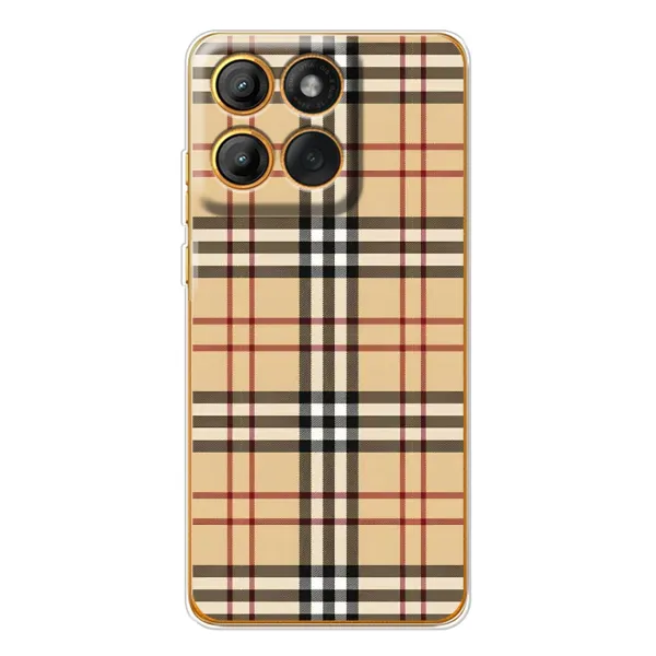Чехол с рисунком «Burberry стиль» для Motorola Edge 60 Чехол с рисунком «Burberry стиль» для Motorola Edge 60