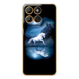 Чехол Unicorn на Motorola Edge 60 (Единорог)