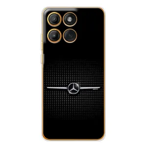 Силіконовий бампер з картинкою машини на Motorola Edge 60 (Mercedes)