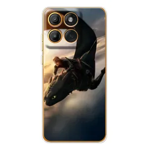 Чехол дракон Беззубик для Motorola Edge 60 (Полет Беззубика)