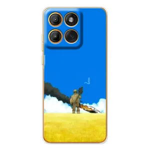 Чехлы на военную тематику для Motorola Edge 60 (Попадание)