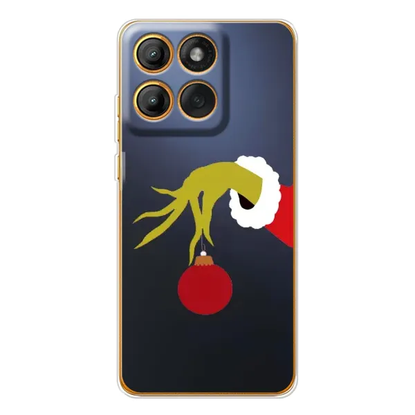 Чехол с рисунком «Рука Гринча» для Motorola Edge 60 Чехол с рисунком «Рука Гринча» для Motorola Edge 60