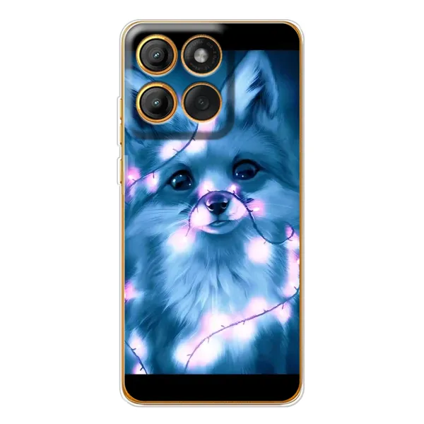 Чехол с рисунком «Яркая Лиса» для Motorola Edge 60 Чехол с рисунком «Яркая Лиса» для Motorola Edge 60