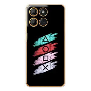 Чехол КИБЕРСПОРТ для Motorola Edge 60 (Значки Sony)