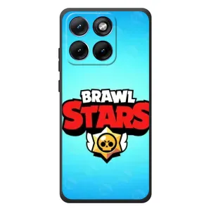 Силиконовый Чехол на Motorola Edge 70 Fusion Plus с картинкой Brawl Stars (Бравл Старс)