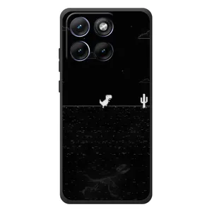 Чехол для программиста на Мо Motorola Edge 70 Фюжн Плюс (Динозаврик)