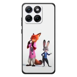 Силіконовий чохол з принтом Зоотрополіс для Motorola Edge 70 Fusion Plus (Джуді і Нік)