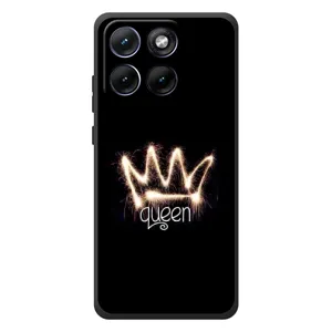 Чехол (Корона на чёрном фоне) для Мо Motorola Edge 70 Фюжн Плюс (Корона)