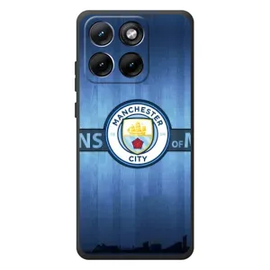 Силиконовые Чехлы принт Футбол на Motorola Edge 70 Fusion Plus (ManCity)