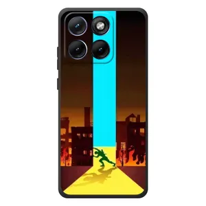 Чехол с Украинской символикой на Мо Motorola Edge 70 Фюжн Плюс (Освобождение)
