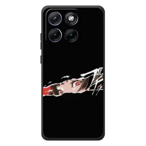 Силиконовые чехлы с глазами Anime для Мо Motorola Edge 70 Фюжн Плюс (Персона 5)