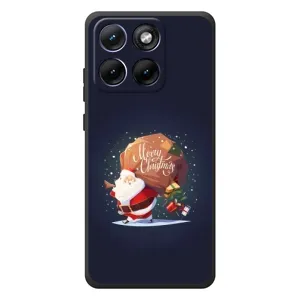 Чехол Санта Клаус для Motorola Edge 70 Fusion Plus (Подарки от Санты)